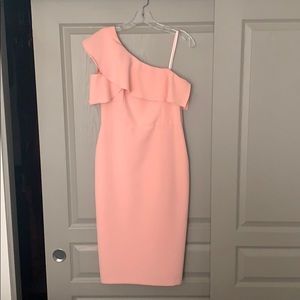Nagy London one shoulder cocktail dress